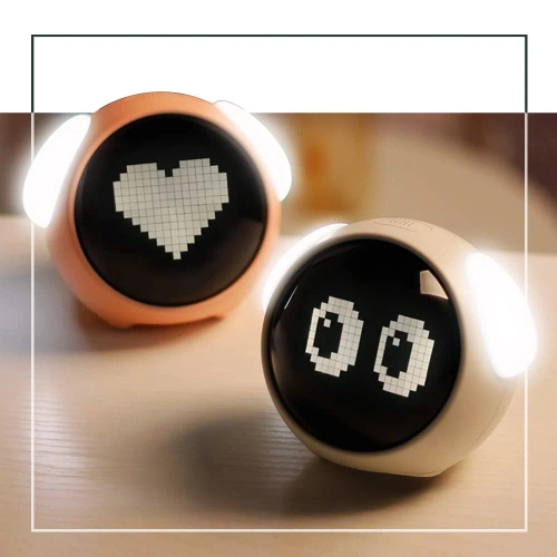 LED-Wecker mit Nachtlicht | interaktive Uhr | SG-8-W