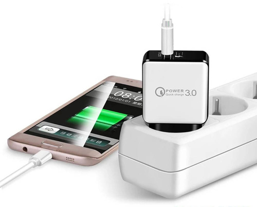 CA-051 | USB Ladegerät | Schnellladung 3A mit Adaptives Schnellladen | QC 3.0