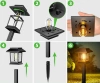 LED Solar Gartenlaterne | Elegante Säule | HK-115B
