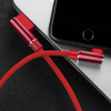 Micro-USB 1M | Winkel-USB-Ladekabel für Telefon | Quick Charge 3.0 2.4A | AM30