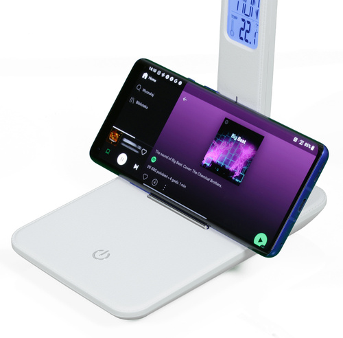 LED-Schreibtischleuchte mit Display | moderne Nachttisch- oder Schul-Schreibtischleuchte | FX-015A