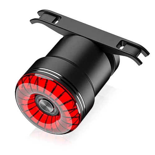 Smartes Fahrradrücklicht | LED-Beleuchtung mit Bremssensor | IP65 wasserdichtes LED-Fahrradrücklicht mit Bremsfunktion und USB-Aufladung | WD-SR