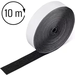 Klettband einseitig - Schlaufe | selbstklebend, 10 Meter | WCK-02-10M
