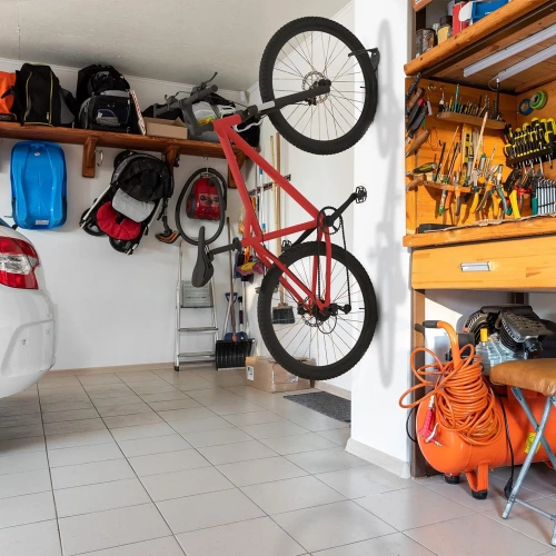 Fahrrad-Wandhalterung | Wandhaken für Fahrrad und E-Scooter | Fahrradhalterung | ZXG-H012-B