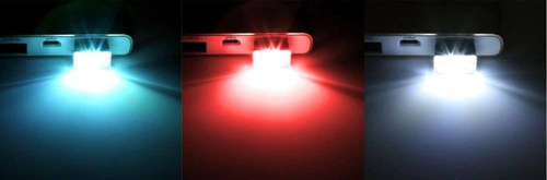 USB-LED-Lampe 1 SMD | NANO | für Powerbank, Laptop | USB Atmosphärenlicht 5V | CAL01-USB
