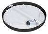 Schwarze, runde LED-Deckenleuchte 24W | Flimmerfreies CCD-Oberflächenpanel | SY-SR124-B