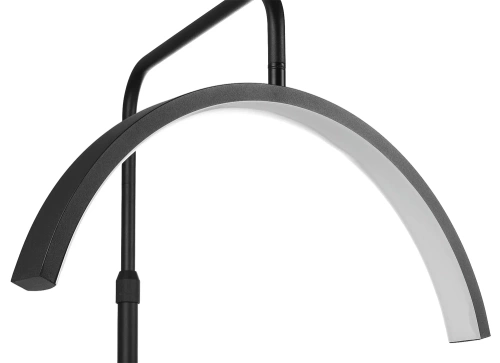 Tätowierstudio-Lampe | Schattenlose LED-Kosmetiklampe | Bodenlampe für Kosmetikstudios, Wimpern- und Nagelstyling | EPT-135-SCHWARZ