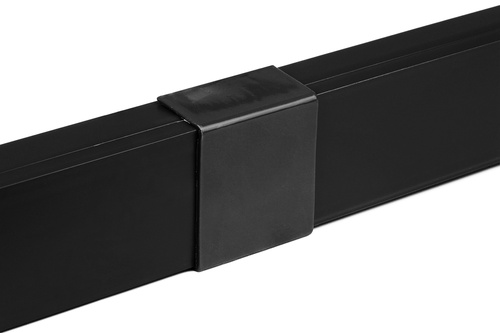 Kabelkanalabdeckung für TV- und Rundfunkkabel, Kabelkanal, Abdeckung | Selbstklebendes Band 3M | 1 Meter, 40x20mm, schwarz | ZXC-20-1M