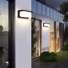 Gartenlampe, Außenwandleuchte mit LED | Integrierter Bewegungs- und Dämmerungssensor | 12W, 1200lm, IP65 | TYD-S18W-B