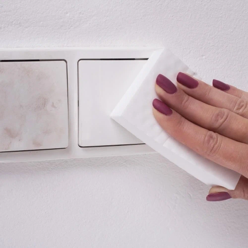 Reinigungsset | 5 Stück magische Schwämme 10x6 cm | MF-S10x6CM-W