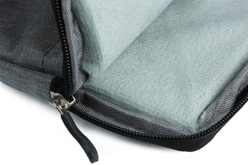 Tasche, Laptop-Hülle 15,6" | Henkel, Schultergurt, Seitentasche | Grau | BR03