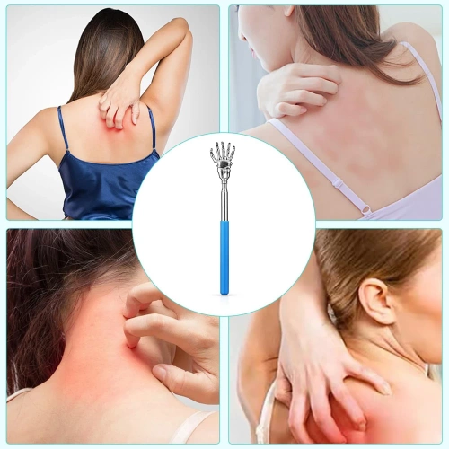 Rückenkratzer | teleskopisch | blau | SD-247-BLUE