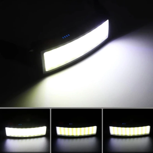 LED-Stirnlampe | Stirnband | HWL-120-SCHWARZ