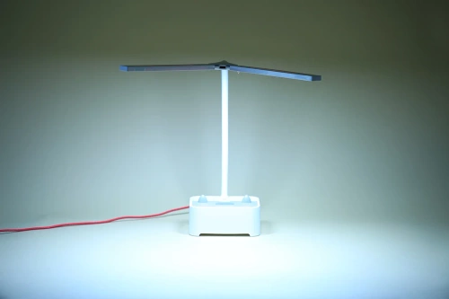 Schreibtischlampe für Kinder | LED Lampe mit Organizer und Handyhalterung | Schreibtischlampe mit Farbwechselmöglichkeit | TDL-126-WEISS
