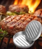 Burgerpresse | Fleischwolf | Grillfleischform | HM-S117-SILBER