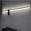 Moderne Wandleuchte 60cm 10W | Schwarze Wandlampe | LED-Lampe mit einer Farbtemperatur von 4000K | YG-W003
