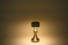 LED-Tischleuchte mit integriertem Akku | Nachttischleuchte mit drei Lichtfarben | Stimmungslicht für Hotel, Restaurant | gold | HJA10-A-GOLD