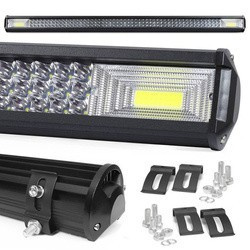 LED-Arbeitsleuchte | 2x High Power COB 72 W | 156 CREE 3 W LEDs | LB-COB-612W