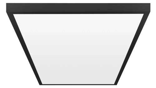 LED-Deckenpanel | Aufputz-Plafond 120x60cm | 120W, 12000lm | Schwarz