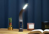 Schreibtischlampe mit LCD-Display für Büro, Arbeitszimmer | Uhr, Wecker, Datum, Temperatur | MT-542