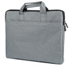 Tasche, Laptop-Hülle 15,6" | Henkel, Schultergurt, Seitentasche | Grau | BR03