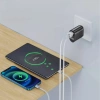 GAN | 65-W-Schnellladegerät mit USB- und PD 3.0-Anschlüssen (USB-C).