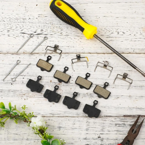 Scheibenbremsbeläge halbmetallisch | kompatibel mit Avid Elixir / SRAM Level | TP-02D