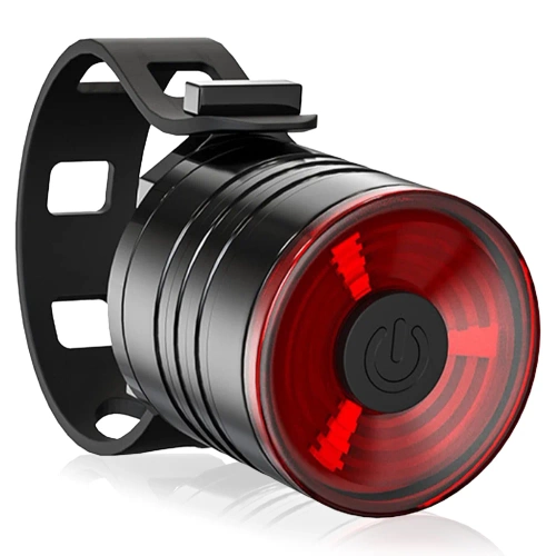 Kompakte LED Fahrradbeleuchtung vorne + hinten | LED-Fahrradlicht-Set, 3 Modi | BK-L319