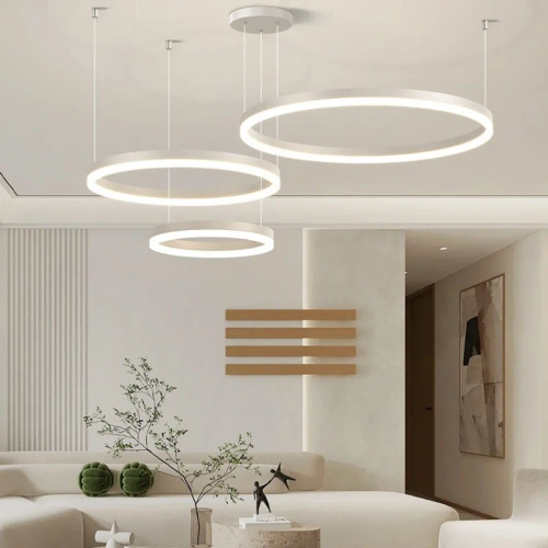 Mehrfachfunktionale moderne Pendelleuchte | LED | Weiß | RLK-C03-136W-W