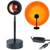 LED-Projektorlampe, die den Sonnenuntergang imitiert | RB-01-SunsetRED