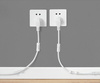 Set 10 Stk. Kabel- und Drahtorganizer | Clips mit Nano-Klebeband | Weiß | KZ-D58