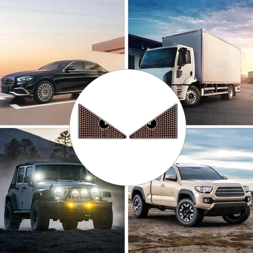 LED-Auto-Warnleuchte | 11 Modi | USB-Anschluss | Y2-TRI-RED