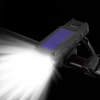 Solar Fahrradlicht mit Hupe 130 dB | LED-Beleuchtung 400 lm | Wasserdichtes Fahrradlicht | QX-LY-17-2 