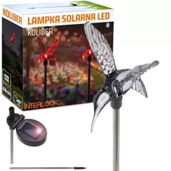 LED-Gartenleuchte Solar Kolibri | 66 cm, 600 mAh | FLD-41