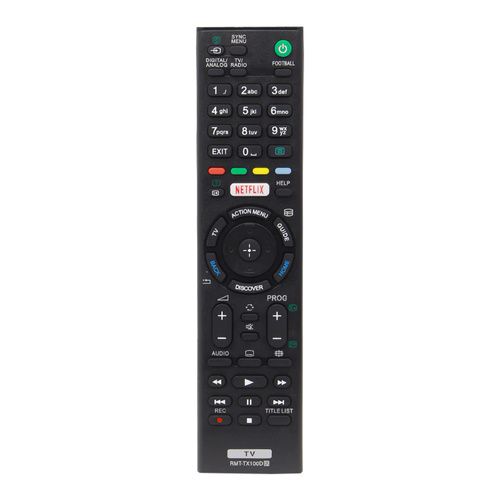 Universal Fernbedienung für SONY SMART TV Fernseher | RMT-TX100D
