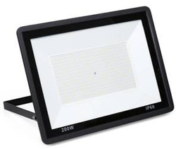 LED-Fluter 200W | 19000 lm | 210-230V | BL-200W-Schwarz