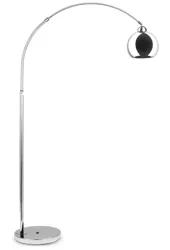 Silberne Stehlampe | Moderne Beleuchtung | Metall Stehlampe | DYT-L90S-SILVER