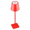 Tischlampe mit eingebautem Akku | Berührungsempfindliche Nachttischlampe | HJA20-RED