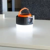Solar Camping LED-Laterne, Reiselampe mit Powerbank-Funktion | 5 Beleuchtungsmodi, SOS, 2400mAh, bis zu 10 Stunden Betriebsdauer | HWL-004