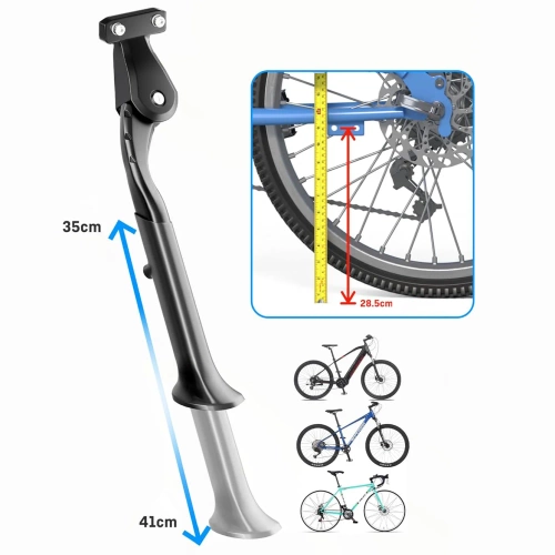 Pro+ verstärkter Fahrradständer für 24-29&quot; Fahrräder | Stabiler Ständer für E-Bikes, MTBs und Citybikes | Verstellbarer Fahrradständer | LGA-28
