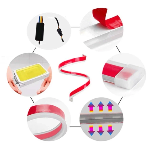 Flexibler LED-Streifen für die Kofferraumklappe | Länge 150 cm | LED-Optik-Tuning