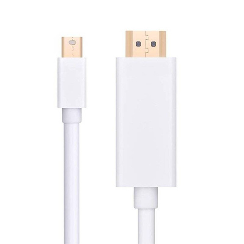HDMI-Kabel - Mini Display Port | 4K | DP-G-1.8M-Weiß