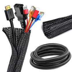 Nylon-Kabel- und Drahtschutzgeflecht, Organizer, Hülle | 3 Meter | ⌀19mm | SCS-019MM-3M