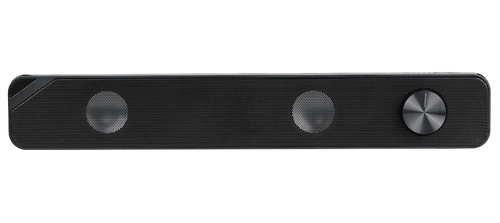 PC-Soundbar 2.0 mit LED-RGB-Beleuchtung | 6W RMS 20Hz-20kHz 4ohm | S4