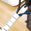 Kabelkanal, Kabel- und Drahtorganizer | Weiß | CRG-002-2.6M