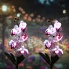 Solarblume | Solar-LED-Gartenlampe Orchidee | 75 cm, 600 mAh | FLD-23-WP