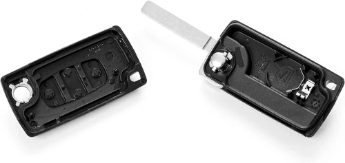 Schlüsselgehäuse für PEUGEOT, CITROËN C8 | Ersatz-Fernbedienung für Auto | PE-004