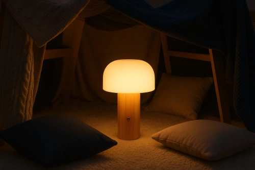 Touch Tischleuchte LED mit Akku | Nachttischlampe mit Farb- und Helligkeitsregelung | YG-VM40A