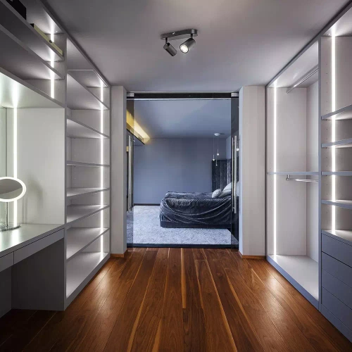 Deckenstrahler | 2x GU10, schwenkbar | schwarz | MS-GU10-2