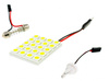 LED-Panel 20 SMD 5050 4x5 + Adapter W5W, C5W, T4W